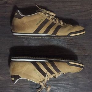 adidas samba 85 vintage brown leather 